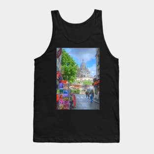 Sacre Couer .. Street View Tank Top